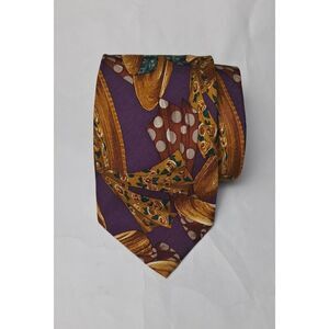 Christian Dior Pure Silk-Woven in Italy "Hats" Designer Tie L=58'  W=3.75'